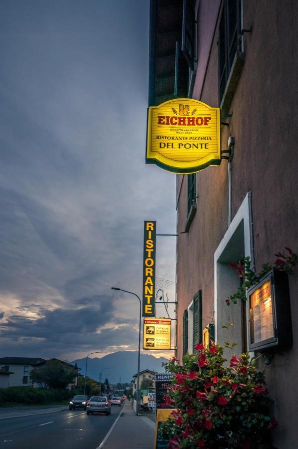 Bed and Breakfast Ristorante Del Ponte Cugnasco Exterior foto